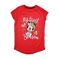 Disney Merriest Minnie T-shirt à manches courtes