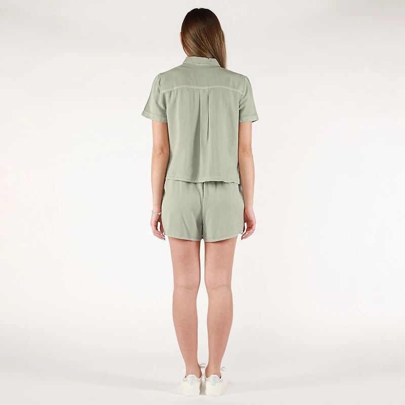 DV Chemise boutonnée à manches courtes