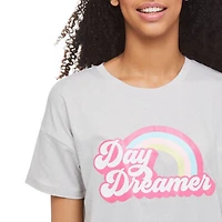 No Boundaries Women's Boxy Sleep Tee