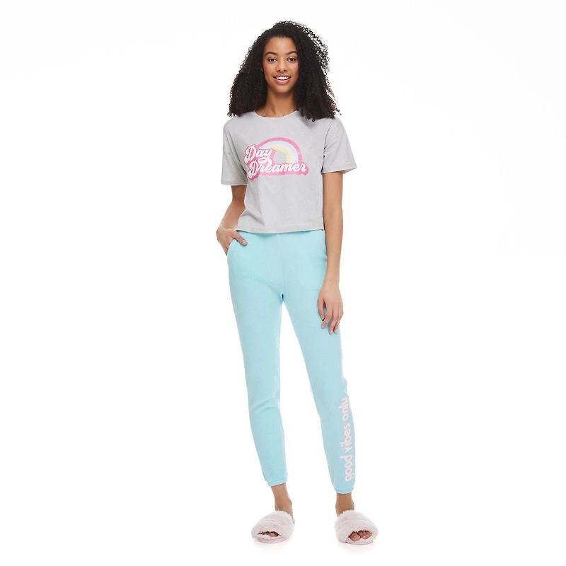 No Boundaries Women's Boxy Sleep Tee