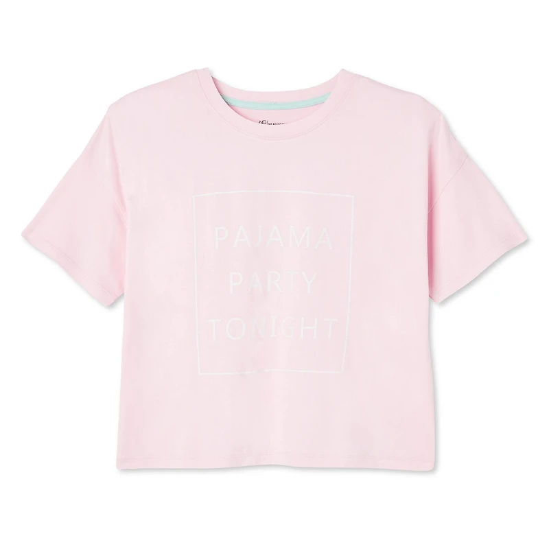 No Boundaries Women's Boxy Sleep Tee