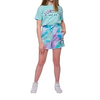 Short avec signe de paix arc-en-ciel Justice pour filles
