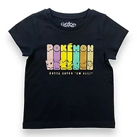 Pokemon Tee-shirt manches courtes fille