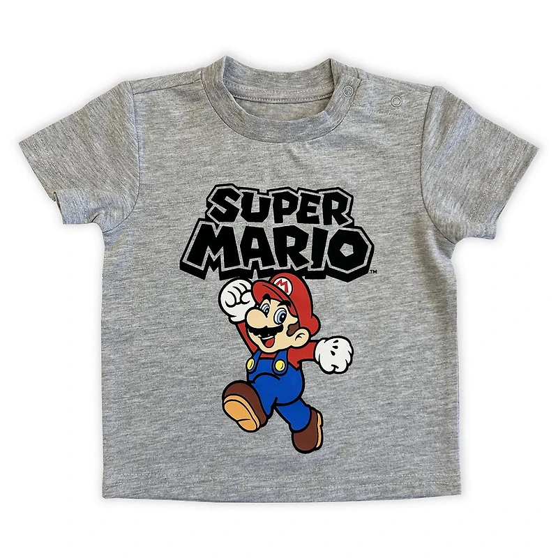 Super Mario Bros. Toddler boy's short sleeve tee shirt