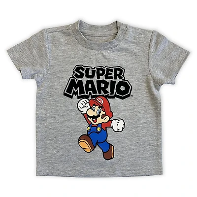 Super Mario Bros. Toddler boy's short sleeve tee shirt