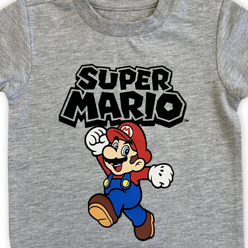 Super Mario Bros. Toddler boy's short sleeve tee shirt
