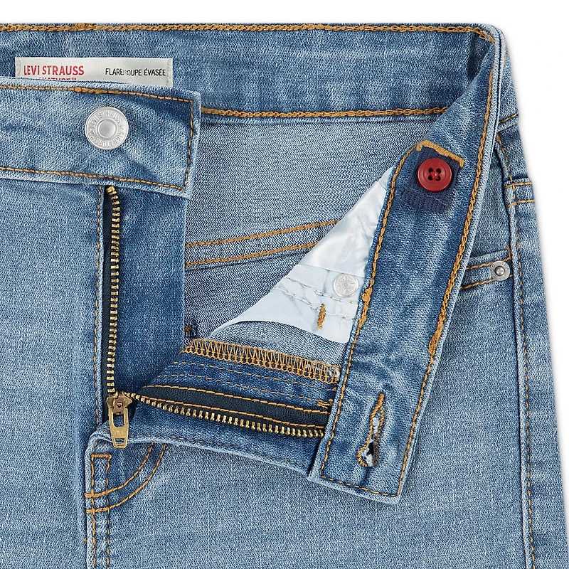 Jean taille haute évasé Signature Levi Strauss pour fille
