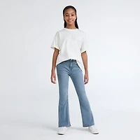 Jean taille haute évasé Signature Levi Strauss pour fille