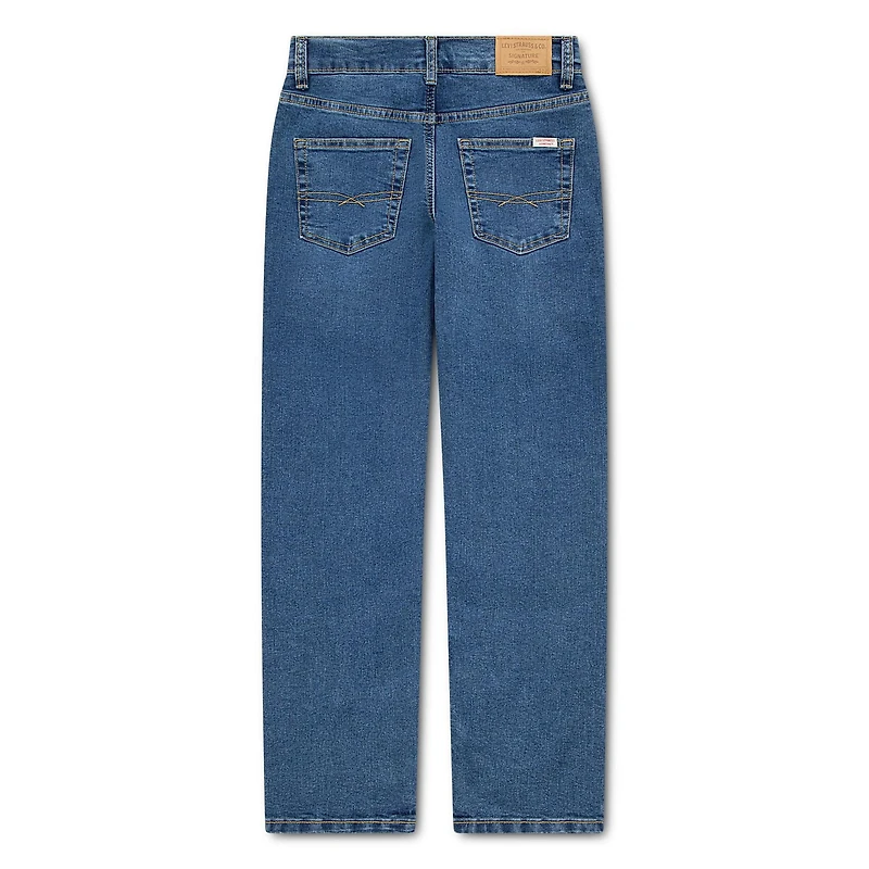 Jean taille mi-haute coupe droite Levi Strauss Signature pour garçon