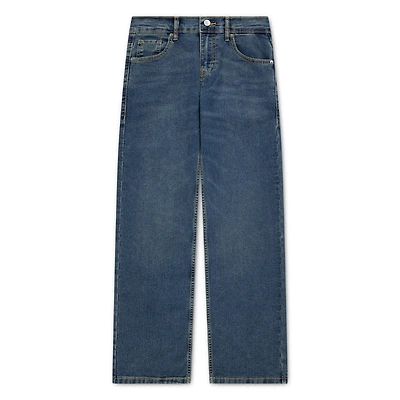 Levi Strauss Signature Boys' Relaxed Fit Straight Leg Jeans
