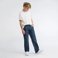 Levi Strauss Signature Boys' Relaxed Fit Straight Leg Jeans