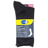 Dr. Scholl's Advanced Relief Casuals - 4 Pack Crew Sock