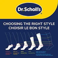 Dr. Scholl's Advanced Relief Casuals - 4 Pack Crew Sock