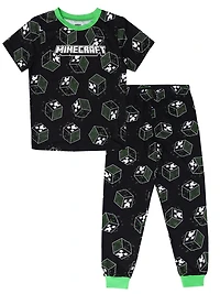 Minecraft Knit Sleep 2 Piece PJ set - Kids