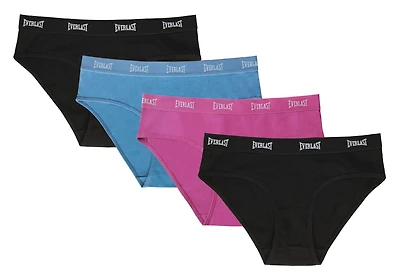 Everlast Women's Briefs Underwear Women's Comfortable Panties 4 Pack