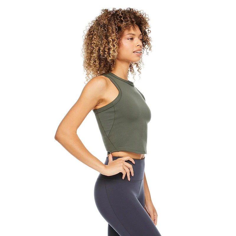 Débardeur écourté Athletic Works pour femmes Tailles TP–TTG