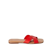 Time and Tru Women's Slip On Sandals