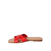 Time and Tru Women's Slip On Sandals