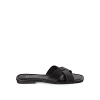 Time and Tru Women's Slip On Sandals