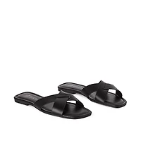 Time and Tru Women's Slip On Sandals