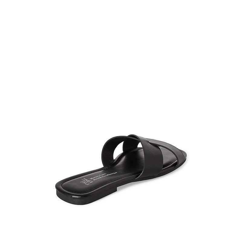 Time and Tru Women's Slip On Sandals