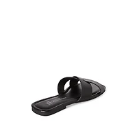 Time and Tru Women's Slip On Sandals