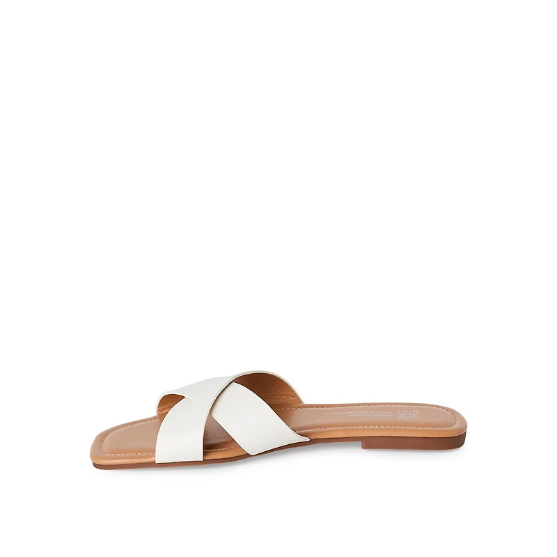 Sandales à enfiler Time and Tru pour femmes Pointures 6-10