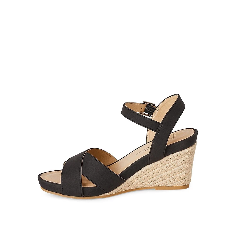 Time and Tru Women's Wedge Heel Sandals