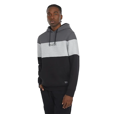 Sweat à capuche Matix color Block pour homme
