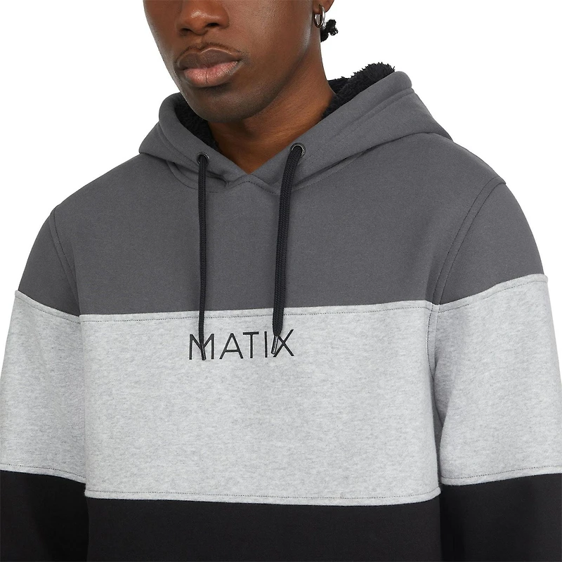 Sweat à capuche Matix color Block pour homme