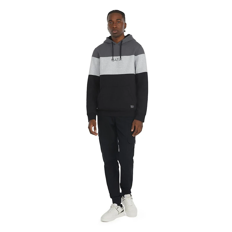 Sweat à capuche Matix color Block pour homme