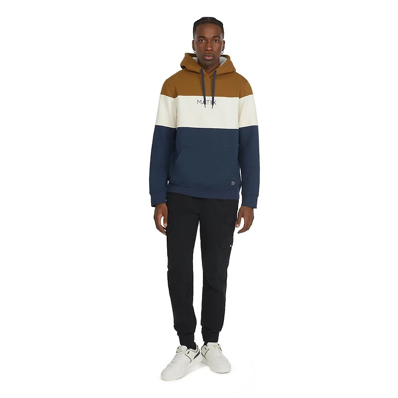 Sweat à capuche Matix color Block pour homme