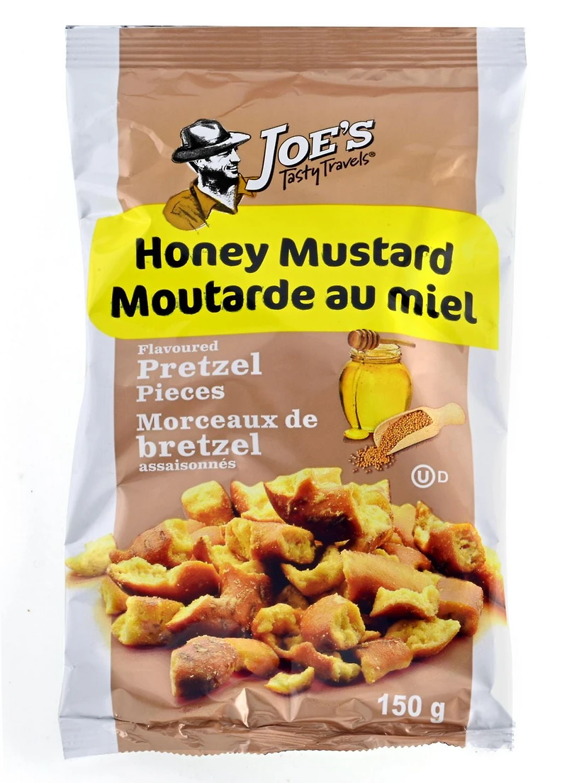 Moutarde au Miel Morceaux de bretzels assaisonnés 150g