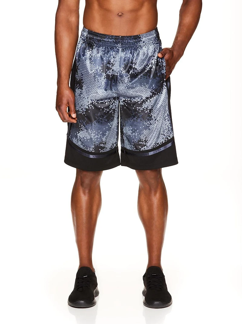 AND1 Core Home Court Short de basketball imprimé pour homme