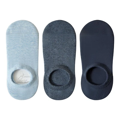 SECRET Comfort Cotton No Show Liner 3P
