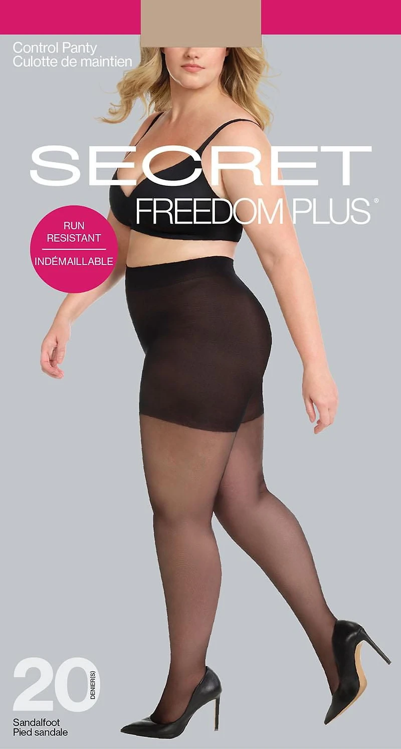 SECRET® FREEDOM PLUS™ Bas Culotte Indémaillable