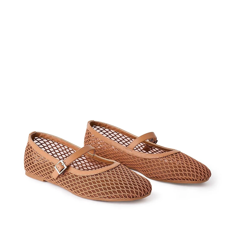 Time and Tru Women's Mary Jane Flats