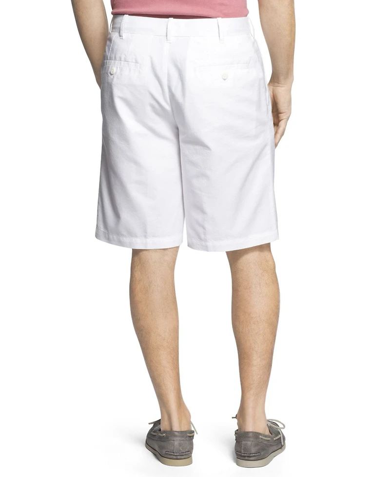 Arrow Men's Flat Front Oxford short