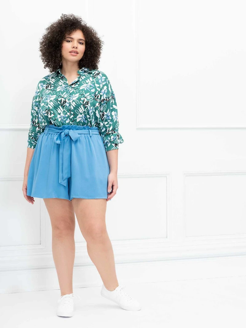Ruffle Waist Short