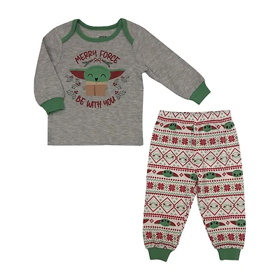 Star Wars The Mandalorian The Child pyjamas unisexe ensemble 2pièces