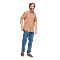 George Men's Knit Button-Up Shirt