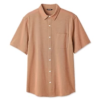 George Men's Knit Button-Up Shirt
