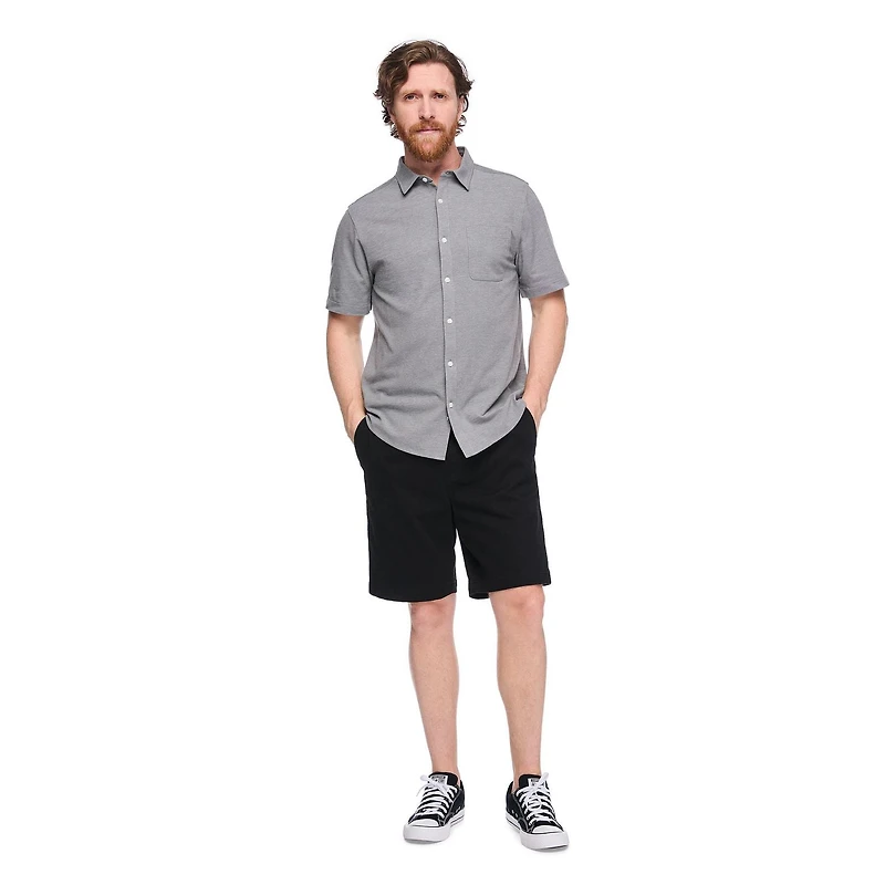 Chemise boutonnée en tricot George pour hommes