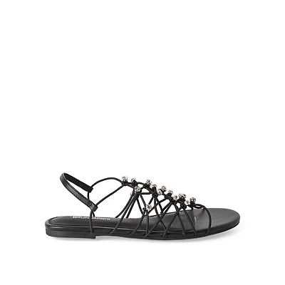 No Boundaries Women's Strappy Sandals