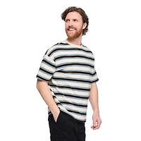 George Men's Striped Loose Fit T-Shirt