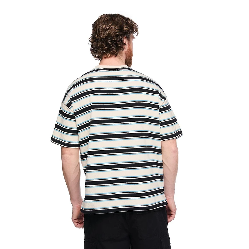 George Men's Striped Loose Fit T-Shirt