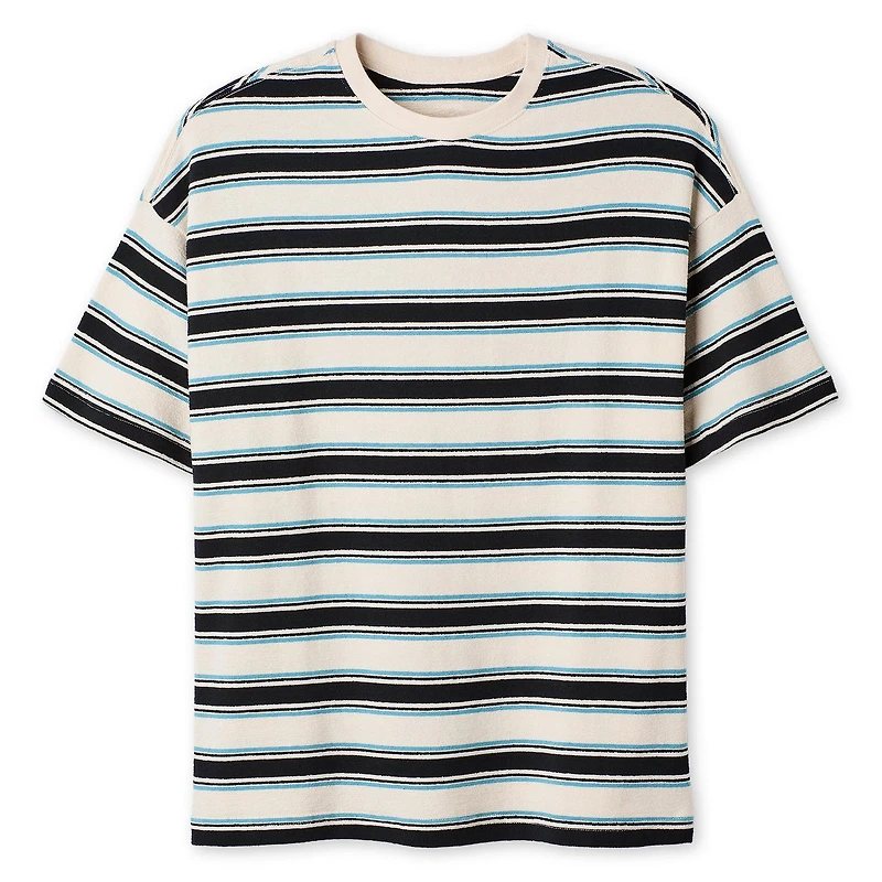 George Men's Striped Loose Fit T-Shirt