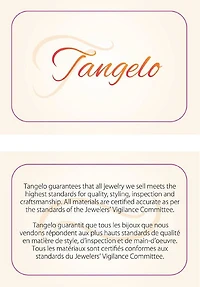 Bague cocktail Tangelo avec topaze bleue 5-1/2 CT PBT et accent de diamants en argent sterling plaqué de rhodium rosé
