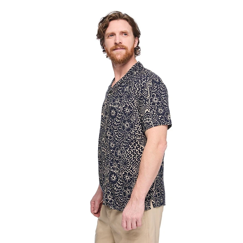 Chemise de vacances imprimée George pour hommes