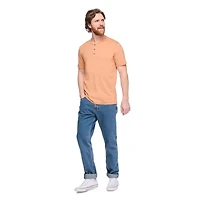 George Men's Washed Henley T-Shirt
